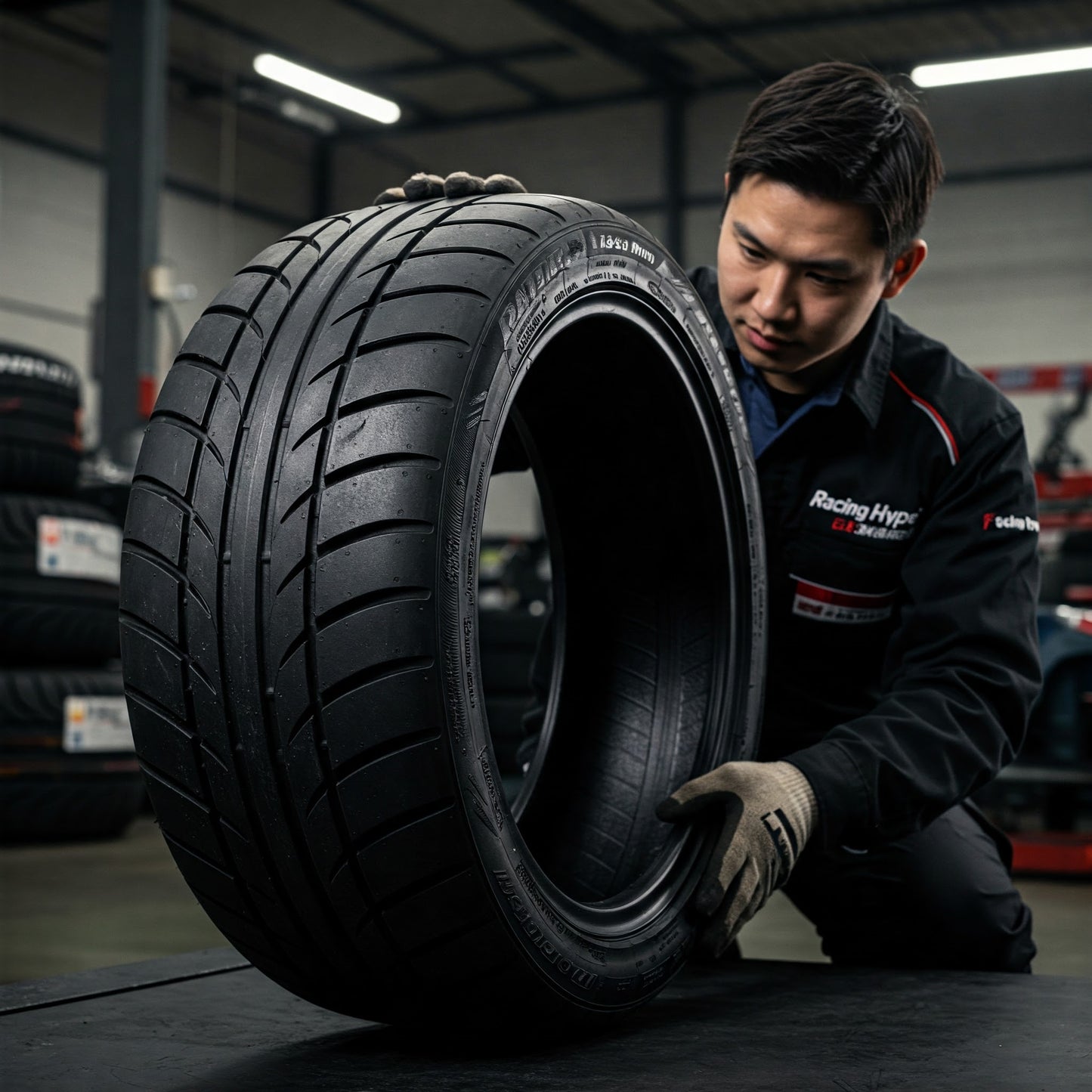 CIRCUMFERENCE BUFF NEW TYRE (M)